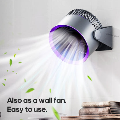 Wireless Portable Fan With Quiet Operation For Home And Office Use Versatile Multifunctional Cooling