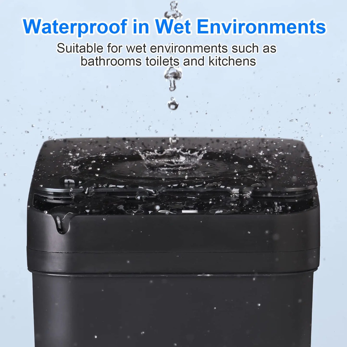 Bathroom Touchless Trash Bin