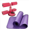 Pedal belly rolling device Red + yoga mat