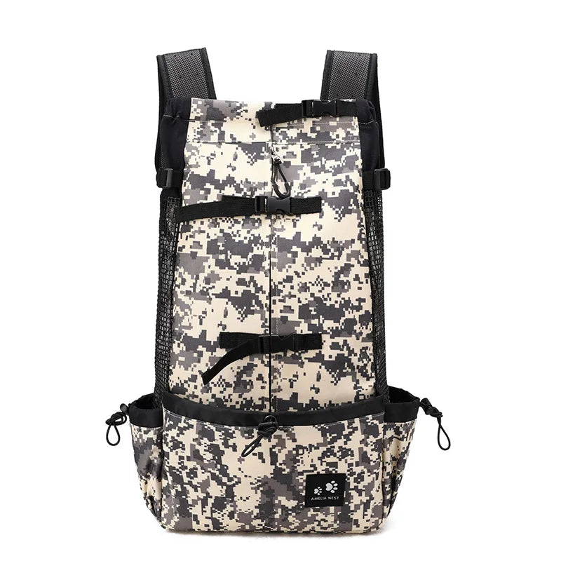 Travel Pet Carrier Backpack for Medium & Large Dogs