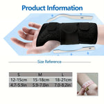 Breathable Wrist Support with Dual Aluminium Plate Stabilisation