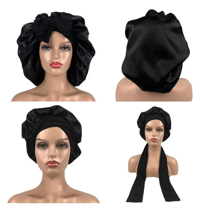 Satin Sleeping Hair Care Bonnet