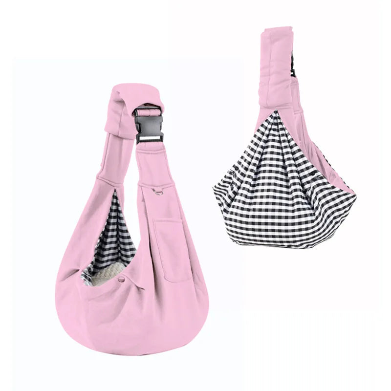 Comfortable Pet Sling Carrier Bag – Portable Dog & Cat Shoulder Bag for Travel