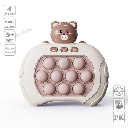Electronic Pop Push Quick Push Game Console with LED Display