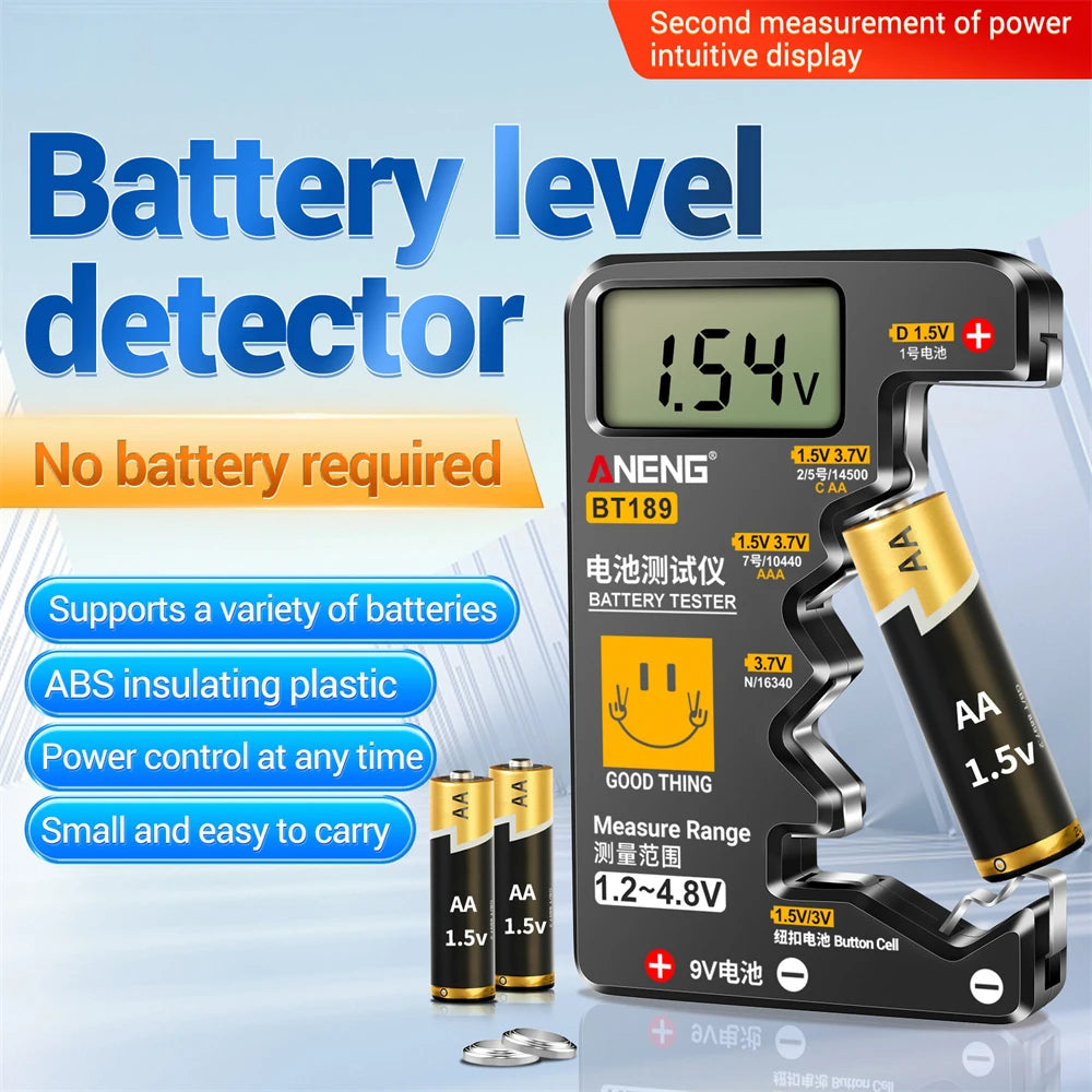 Ultra-Small Universal Battery Tester