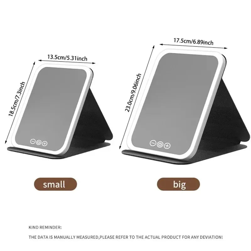 Foldable Vanity Mirror