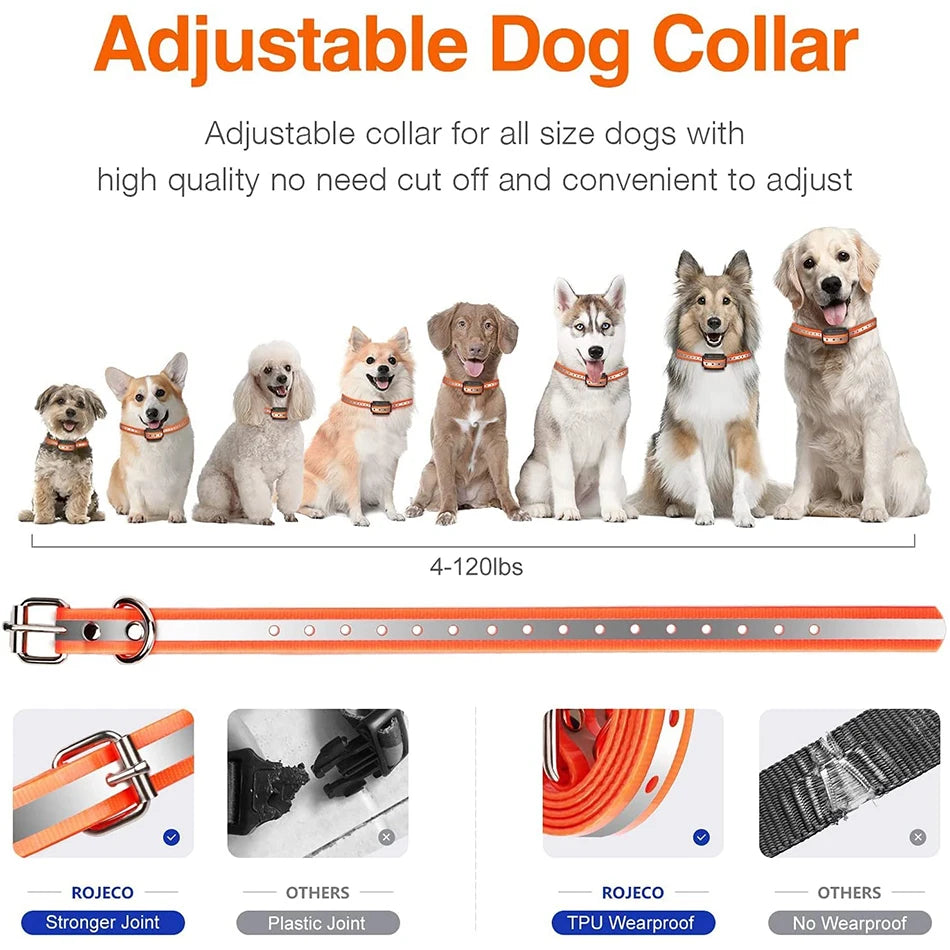 1000m Electric Dog Training Collar & Remote Control for Pet Training 