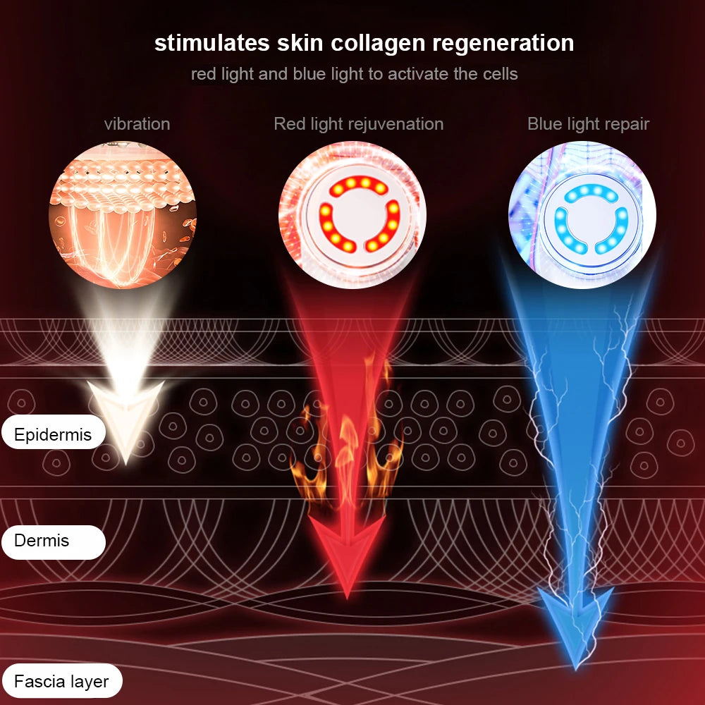 EMS Microcurrent Face Lifting & Anti-Ageing Facial Massager