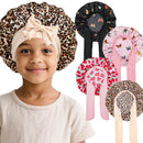 Kids Satin Bonnet With Ribbon