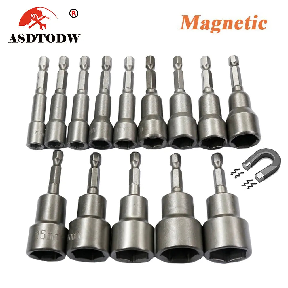 Magnetic 6mm-19mm impact Driver Socket