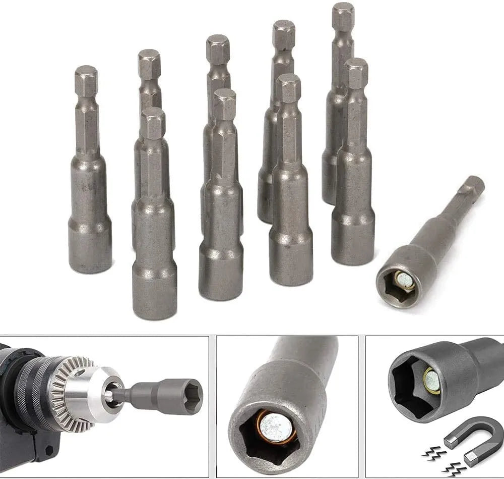 Magnetic 6mm-19mm impact Driver Socket