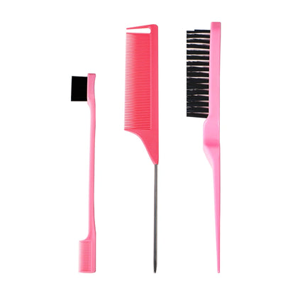 Pro Fine Tooth Rat Tail Comb/Set