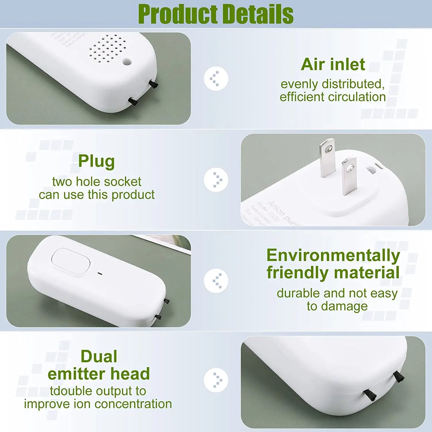 Mini Air Purifier For Home