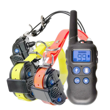 Professional Dog Training Collar with Walkie-Talkie Functionality