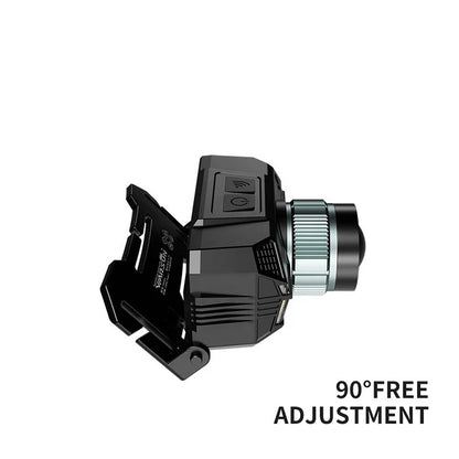 High-Performance Rechargeable Headlamp with Red Light Feature
