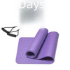 Double suction cup black + drawstring + yoga mat