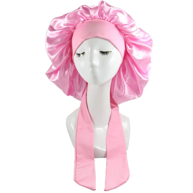 Satin Sleeping Hair Care Bonnet
