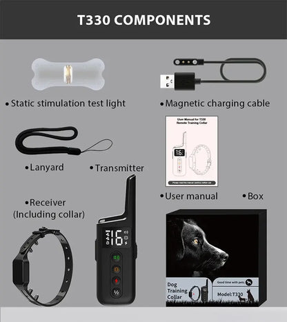 Dog Training Collar with Remote – 1000ft Range