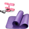 Pedal belly rolling device pink + drawstring + yoga mat