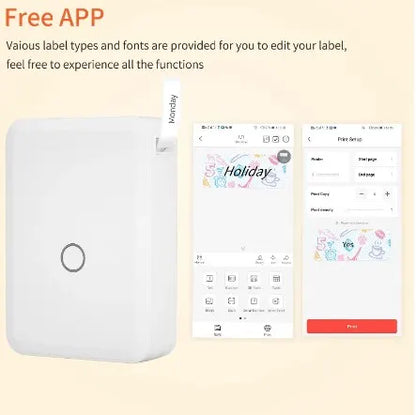 Niimbot D110 Paper Sticker Wireless Label Printer