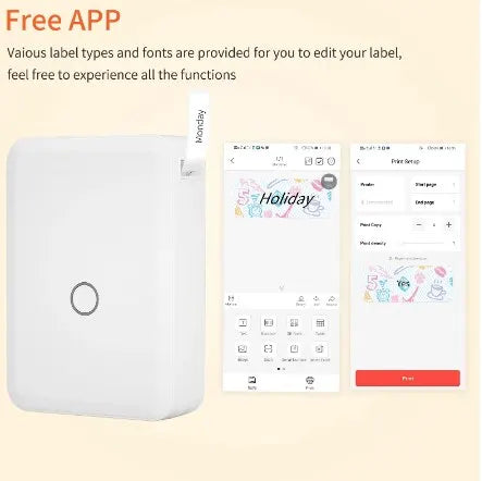 Niimbot D110 Paper Sticker Wireless Label Printer