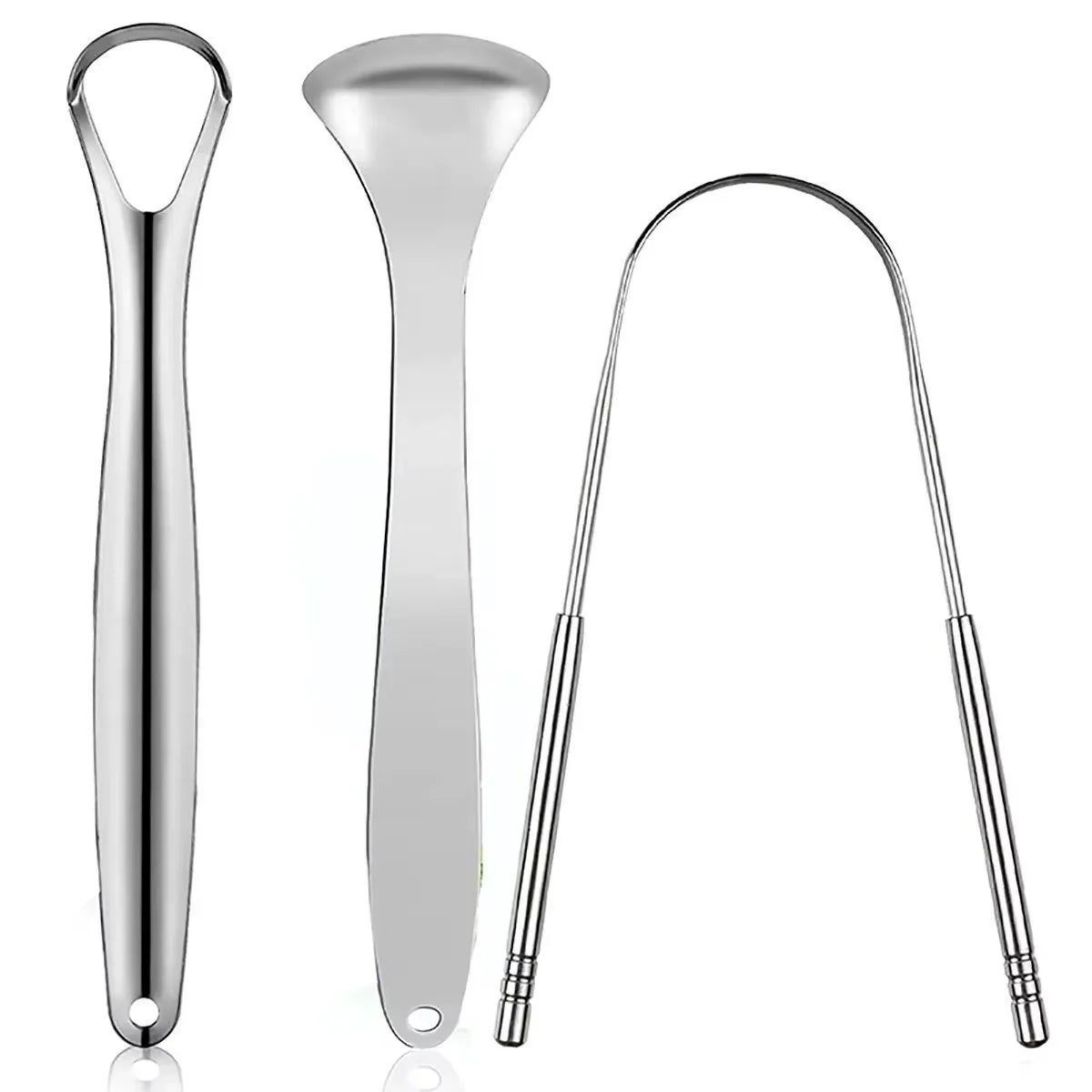 Premium Stainless Steel Tongue Scraper