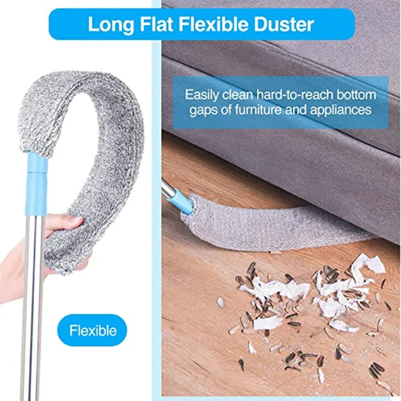 Long Handle Mop Telescopic Sweeper Duster