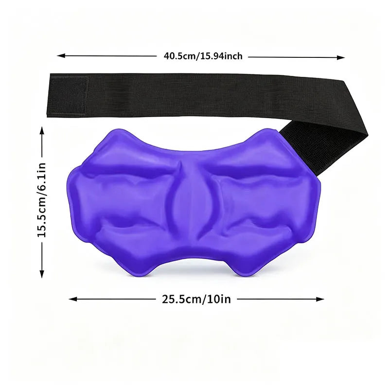 Reusable Kness Ankle Ice Pack Wrap Braces Hot Cold Compress Gel Packs For Wrist Elbow Foot Supports Care Tools by Haraps.com