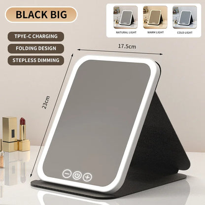 Foldable Vanity Mirror