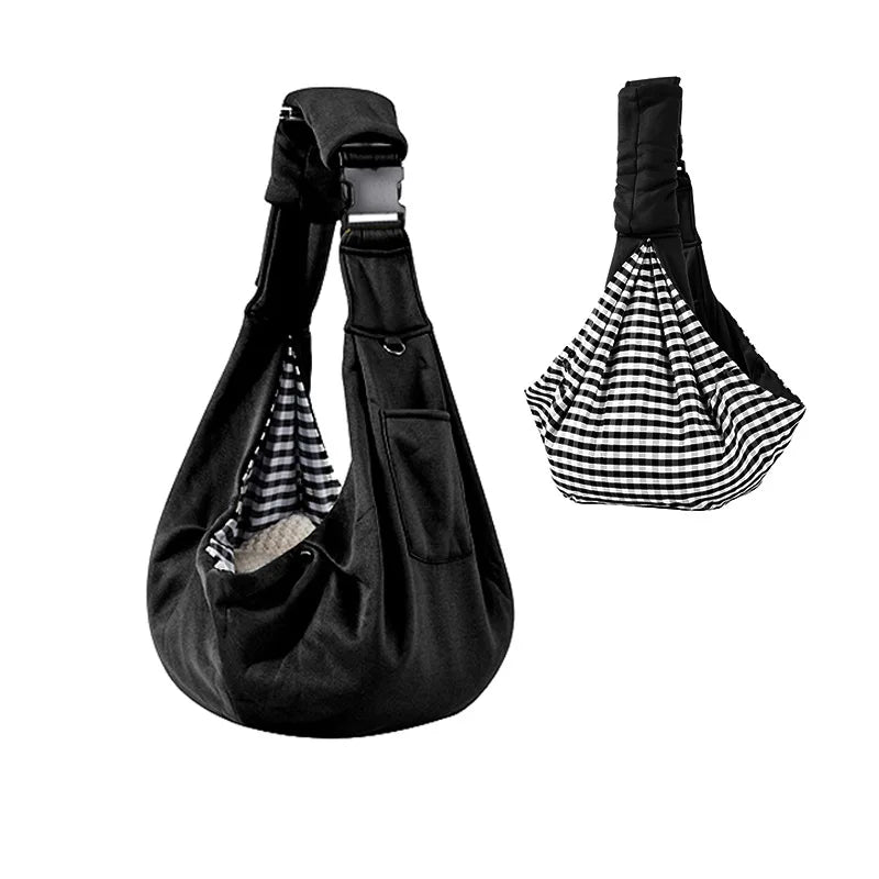 Comfortable Pet Sling Carrier Bag – Portable Dog & Cat Shoulder Bag for Travel