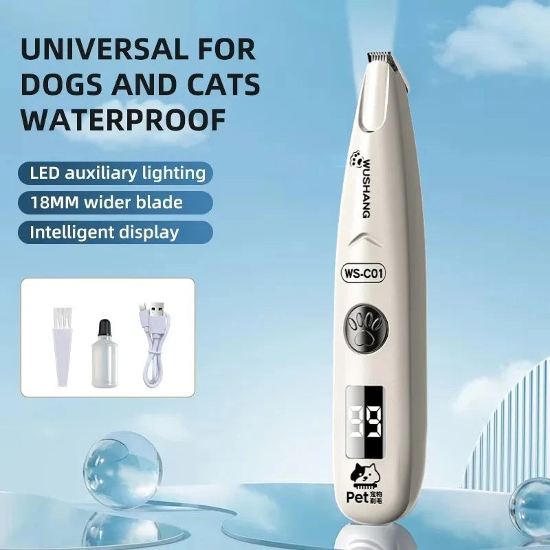 Multi-Functional Rechargeable Pet Grooming Clipper
