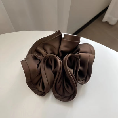 Big Satin Hair Tie Scrunchies