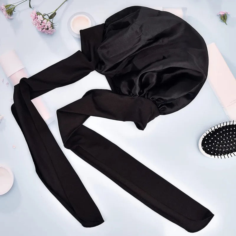 Satin Sleeping Hair Care Bonnet