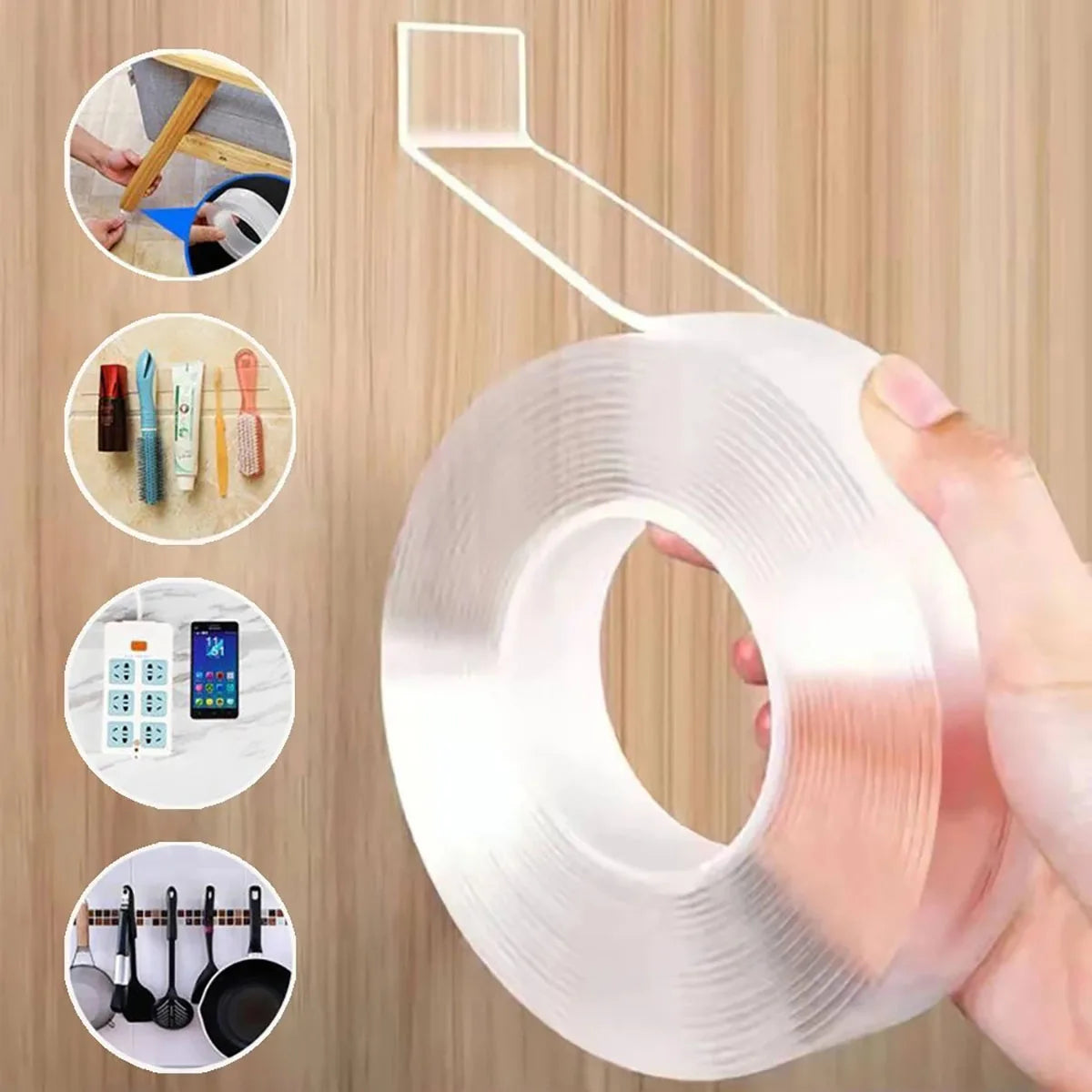 Ultra-Strong Double-Sided Adhesive Monster Tape