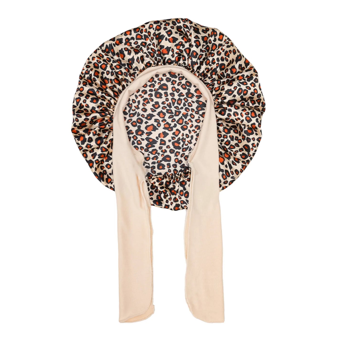 Kids Satin Bonnet With Ribbon