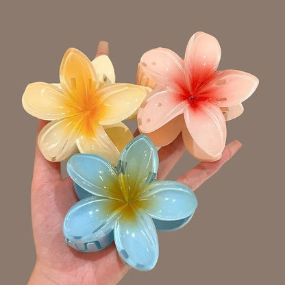 Hawaiian Gradient Hair Claw Clip