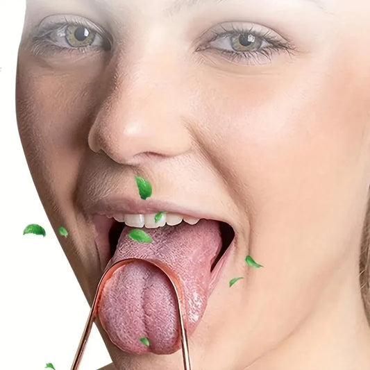 U-Shaped Stainless Steel Tongue Scraper
