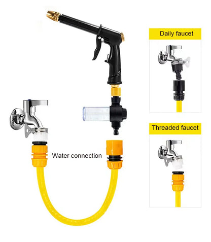 High-Pressure Portable Water Gun for Car Wash and Garden Watering