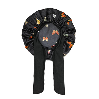 Kids Satin Bonnet With Ribbon by SATA Beauty