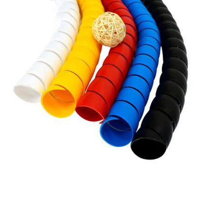 2M Flexible Spiral Cable Organizer Sleeve