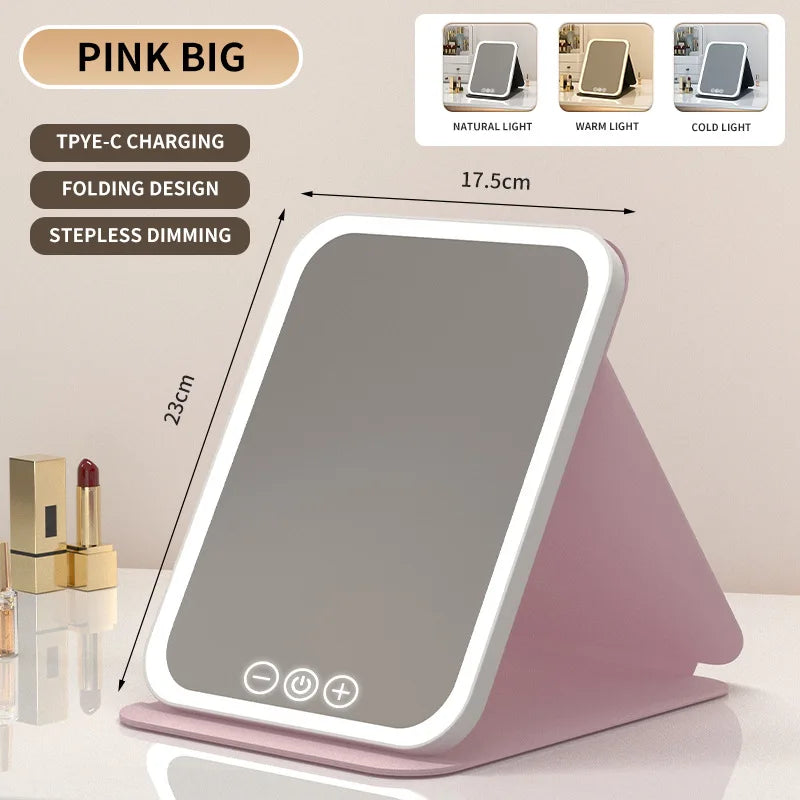 Foldable Vanity Mirror