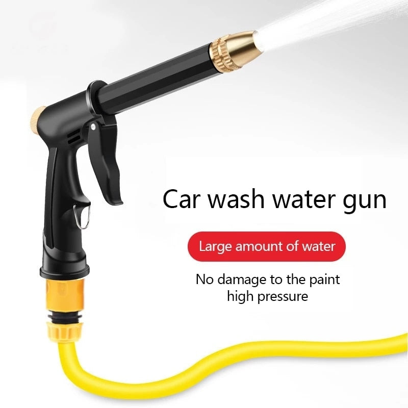Portable High-Pressure Washer Gun
