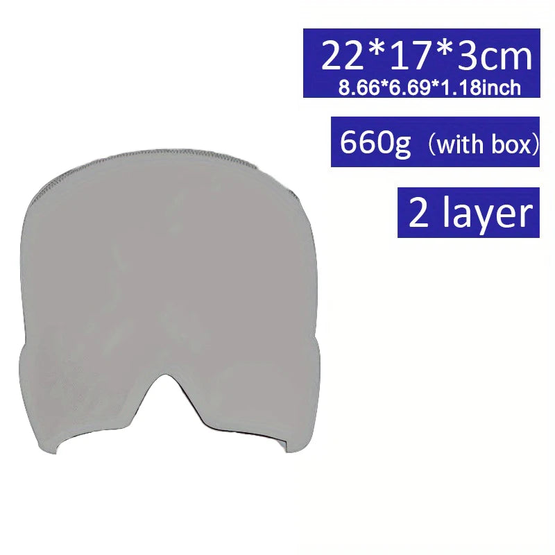 CoolRelief Gel Ice Cap For Migraine And Sinus Relief by Haraps.com