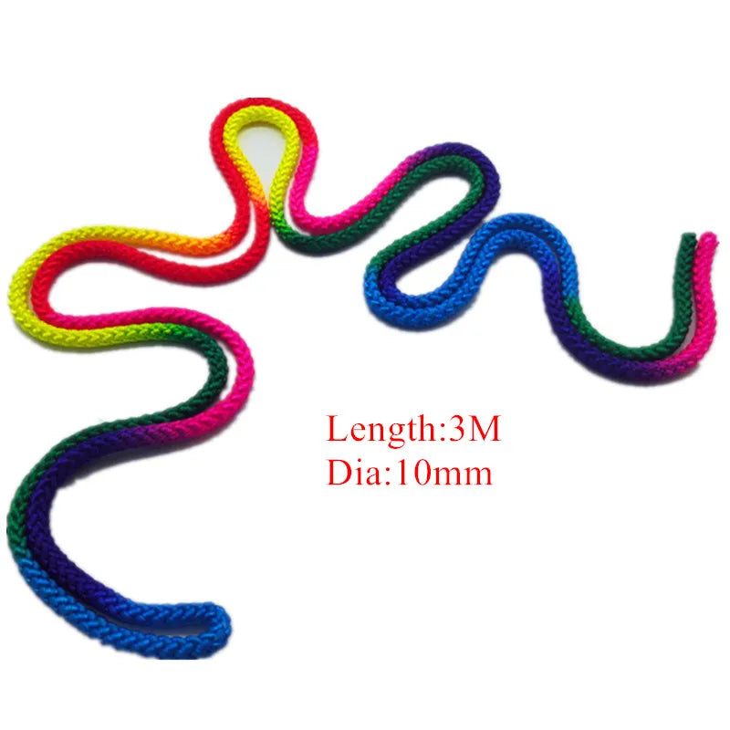 Gymnastics Rainbow Colour Jump Rope