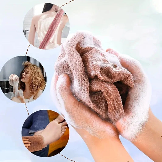 1/3pcs African Net Bath Sponge – Double-Sided Exfoliating Washcloth & Loofah Towel for Smooth, Healthy Skin