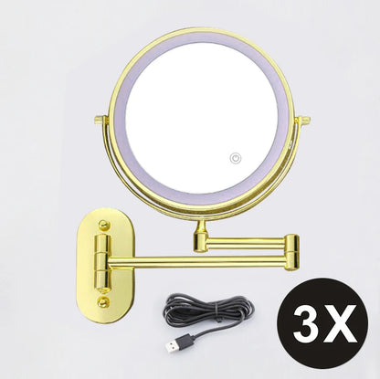 8 Inch Double-Sided LED Makeup Mirror