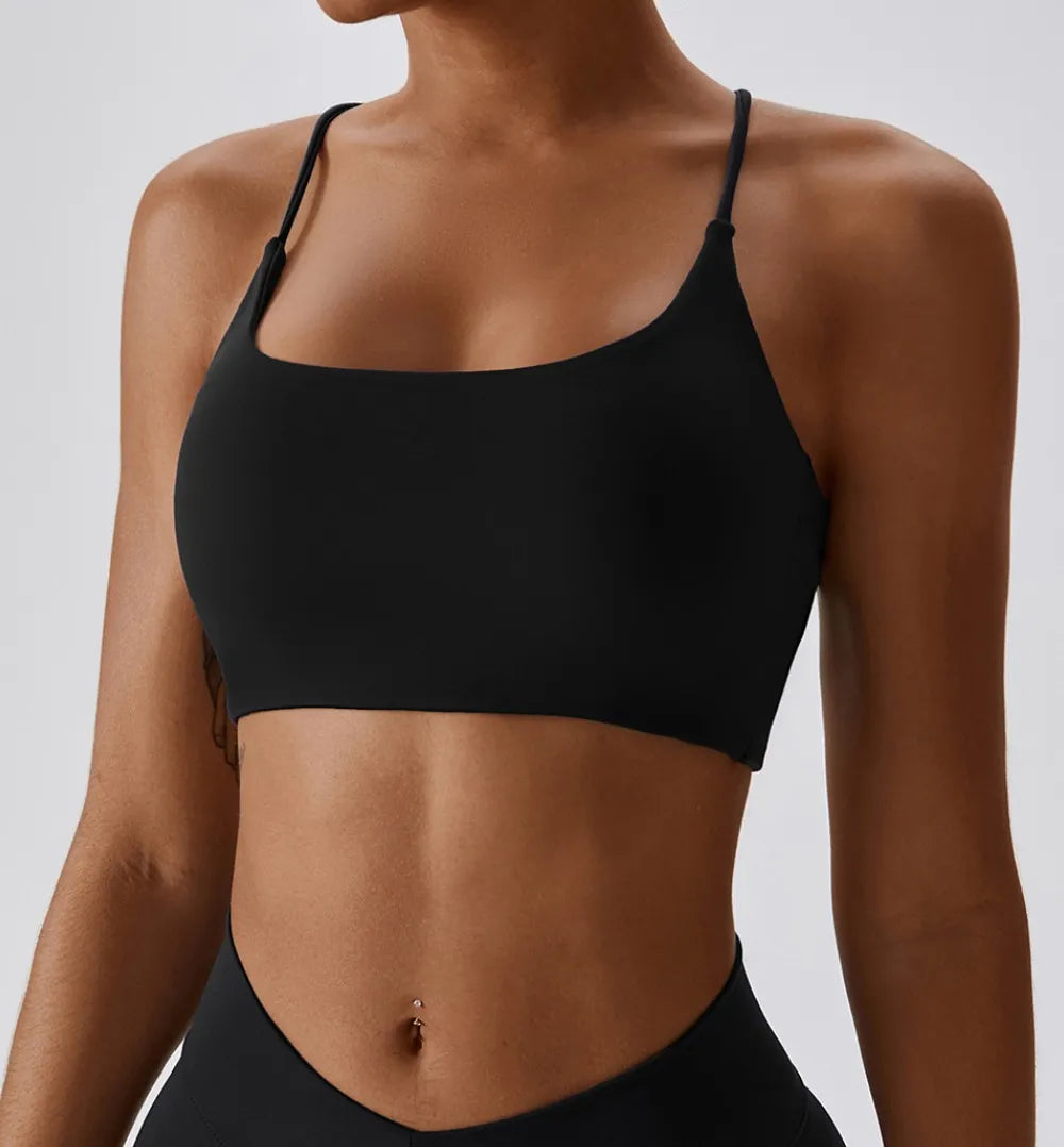 Women’s Fitness Sports Bra – U-Neck