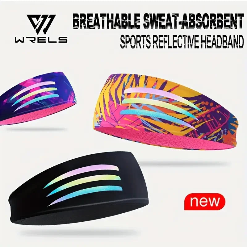 Sports Headband Wicking Workout Workout Sweatband Non Slip for Running Fitness Yoga Cycling Sport Sweatband for Men Women by Haraps.com