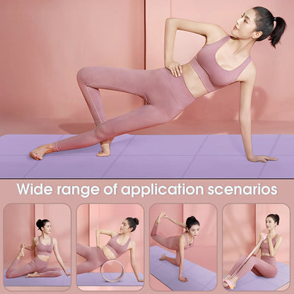 Foldable Yoga Mat Eco Friendly EVA Folding Travel Fitness Exercise Mat 3mm/4mm/6mm Thicknesses for Yoga Pilates & Floor Workouts by Haraps.com