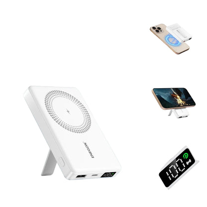10000mAh Magnetic Wireless Power Bank with Stand 22.5W Fast Charging LED Display Portable Charger for iPhone 17/16 Samsung by Haraps.com
